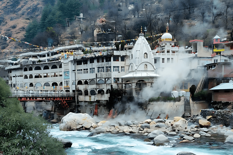 Manikaran Gurudwara - 80 km from Best 4 star family resort in manali near mall road