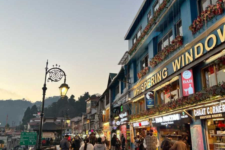 Mall Road - 1.5 km from Best 4 star family resort in manali near mall road