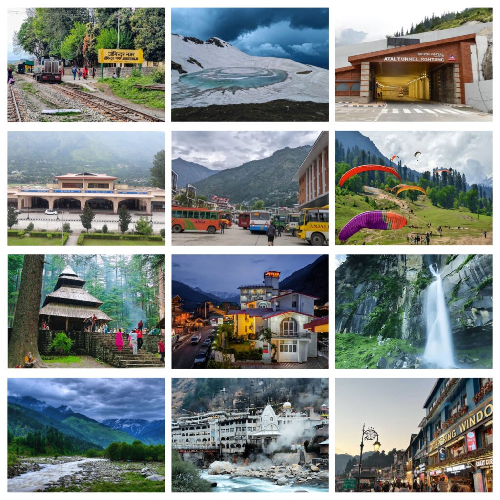 Tourist Places near Best 4 star family resort in manali near mall road